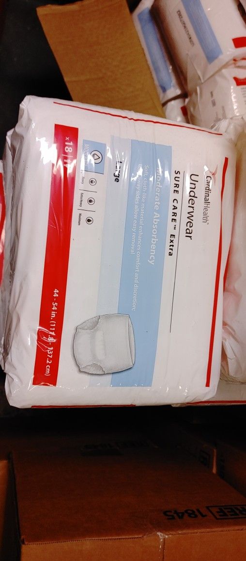 Cardinal HEALTH Disposable underwear.