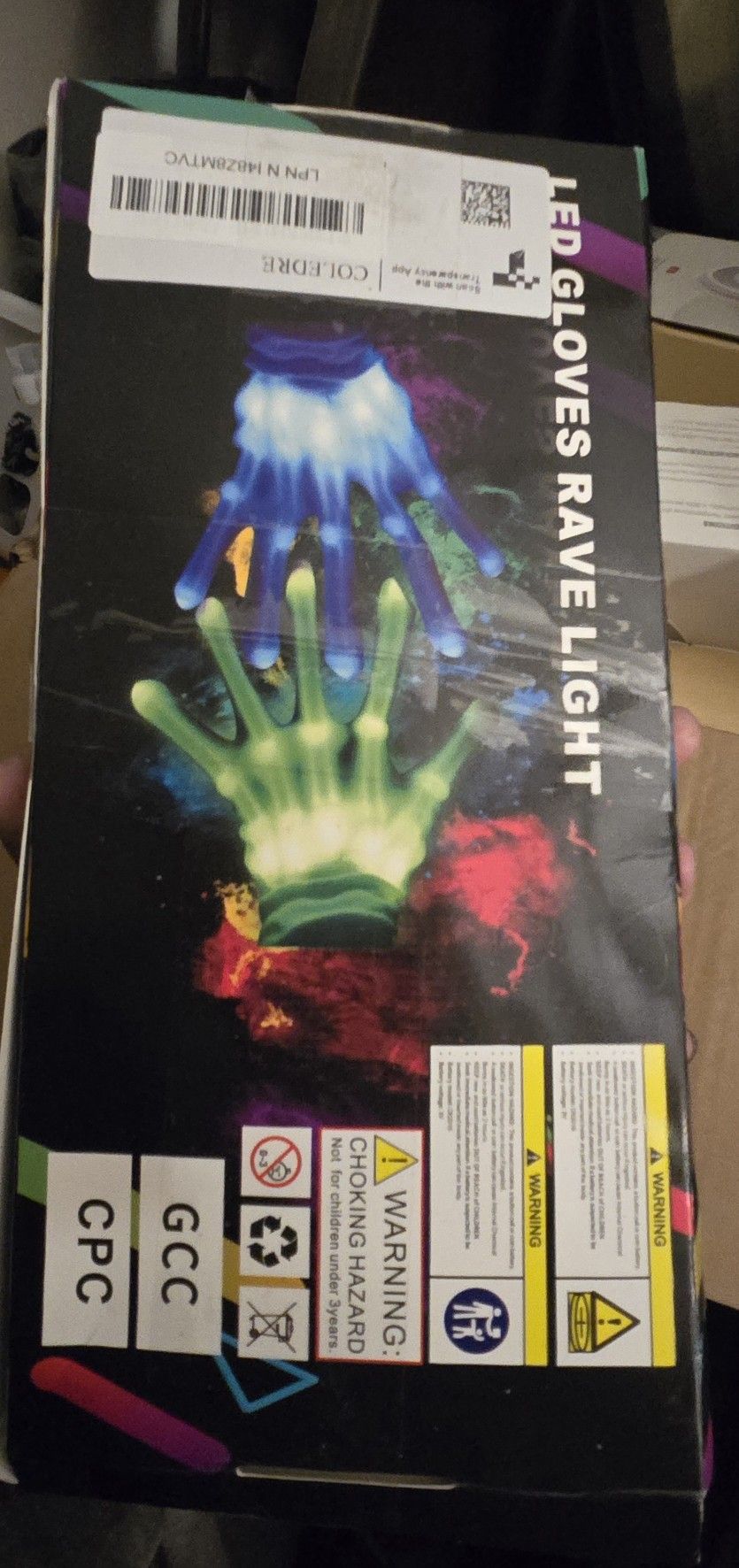 Led Light Up Rave Gloves