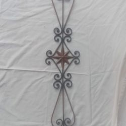 Over Door Metal Scroll Wall Decor