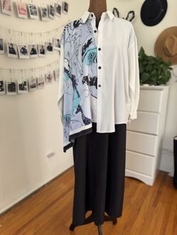 BEULAH Shirt Dress One Size