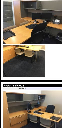 Steelcase office sets