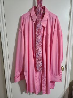 Dress Shirt, Tie, And Matching Handkerchief Combination. Plus So Much More. 