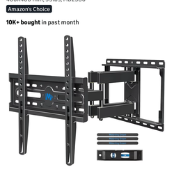Mounting Dream TV Wall Mount for 32-65 Inch Television,Mount with Swivel and Tilt, Full Motion Bracket with Articulating Dual Arms, Fits 16inch Studs,