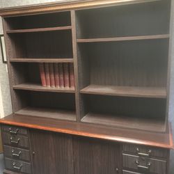 Bookshelves and Desk $500 OBO