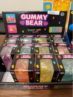 Lighting Gummy Bear Squishy