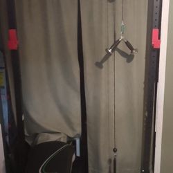 Weight Lifting Station, Tower, Power Rack With Pulley Station 