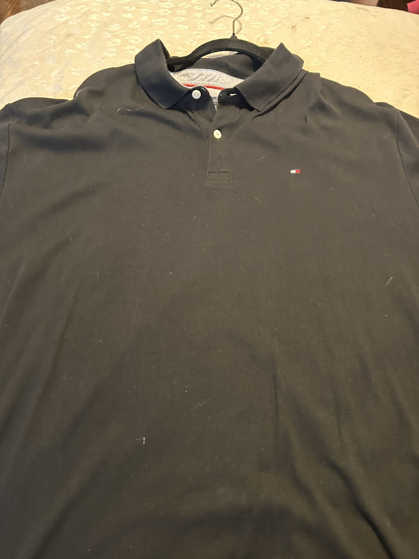 Men’s Black Collar Shirts, 