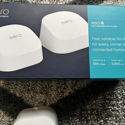 EERO 6 Dual Band Mesh WiFi System 