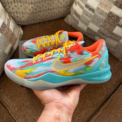 NIKE KOBE 8 PROTRO 'VENICE BEACH' 2024 BASKETBALL SHOES SIZE 9 MEN