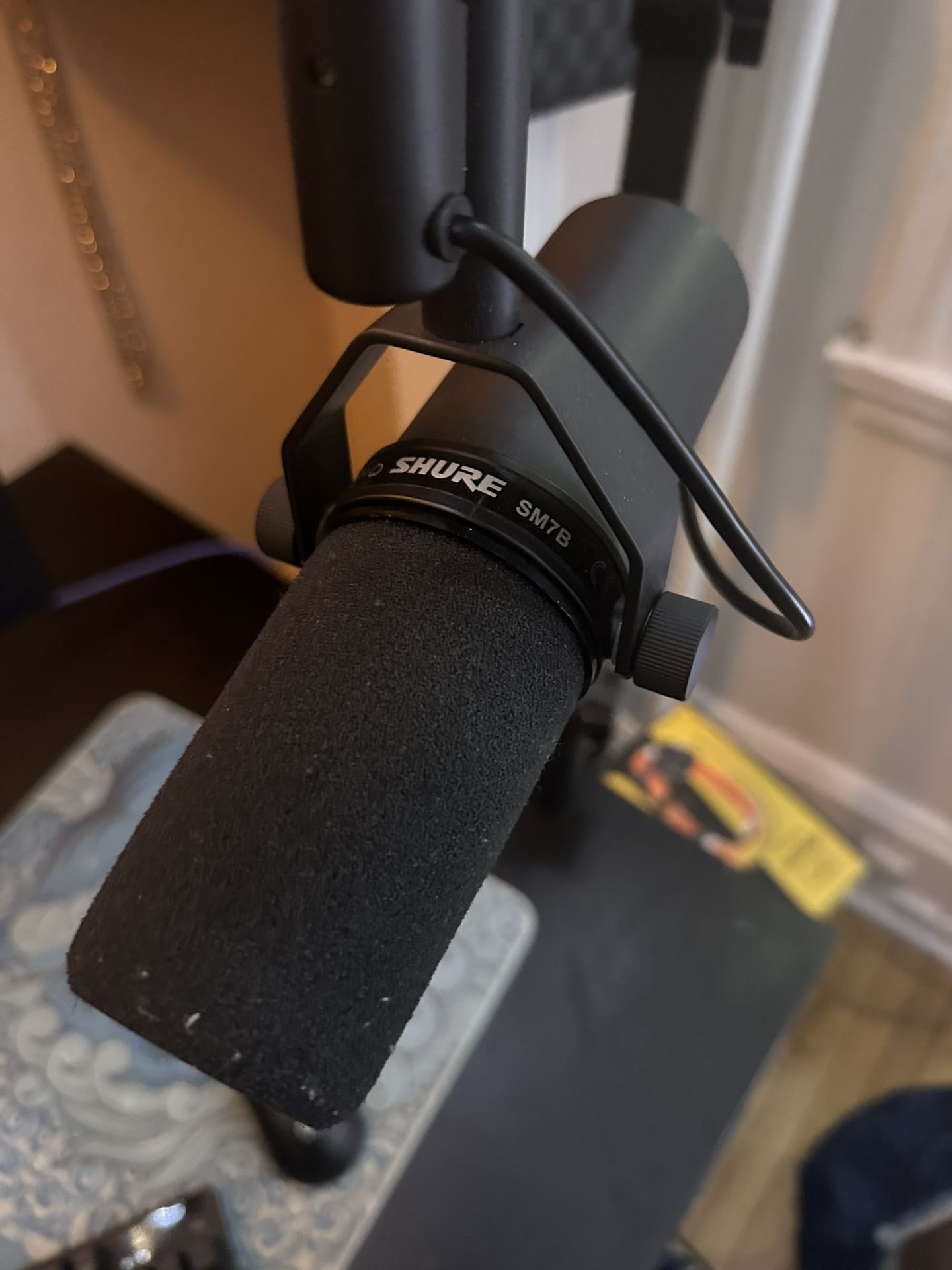 Shure SM7B With Boom Arm