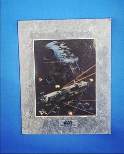 Star Wars RETURN OF THE JEDI Special Collector's Edition CHROMART Chromium Print 1993 ~ frame 14"×11"