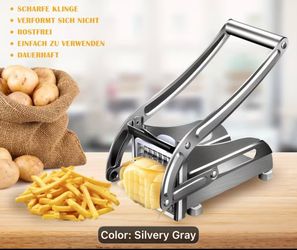 1 Unit Vegetable Cutter, French Fries Cutter, Stainless Steel Fruit Cutter,