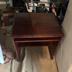 Wooden desk