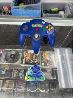 Pokemon Controller N64 $100 Gamehogs 11am-7pm