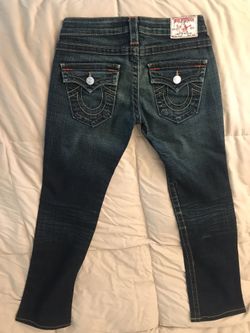 Womens True Religion blue “billy” denim jeans