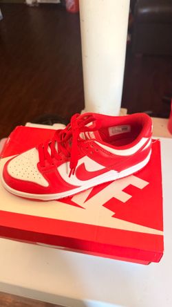 Nike Dunk Low GS “University Red” (size 6.5Y)‼️