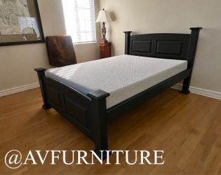 Full Bed and Memory Foam Mattress