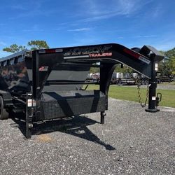 Horizon 7 × 14 Gooseneck Roll Off Frame Trailer 14k