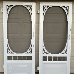 Vinyl Screen Doors