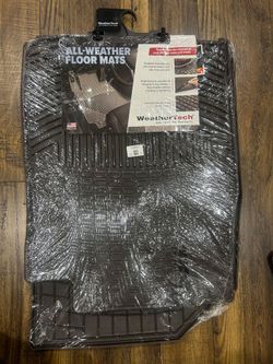 WeatherTech All-Weather Floor Mats for Lexus ES, Avalon - 1st Row (W174), Black