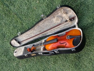 Vintage Nagoya Suzuki 3/4 Violin Model 220 w/ Hard Case, Bow & Rosin – Made in Japan