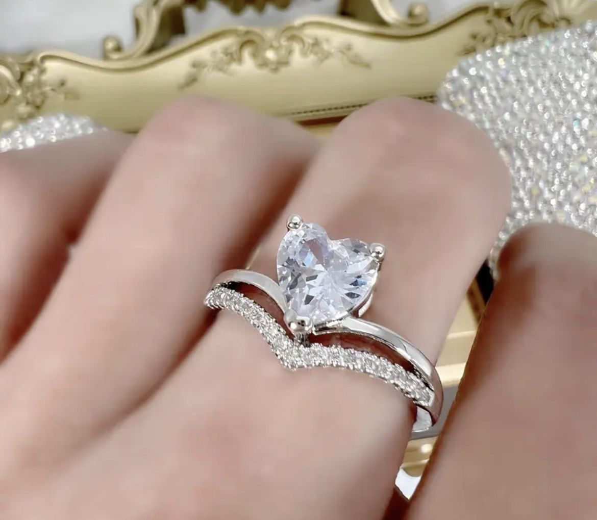 Gorgeous Lab Created Diamond Ring
