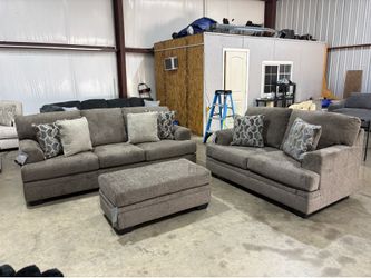 Stonemade Sofa, Loveseat & Ottoman