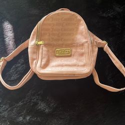 pink juicy couture backpack never used 