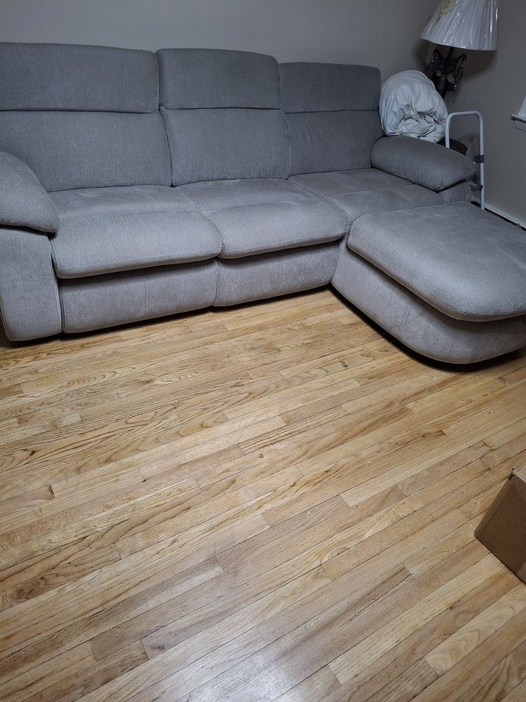 Recling Sectional Sleeper and Storage