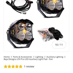 Baja design Lp4 pro w/amber backlight $730