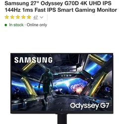 Samsung Gaming monitor