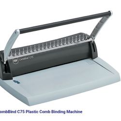 BindComb C75 With Plastic Binders 