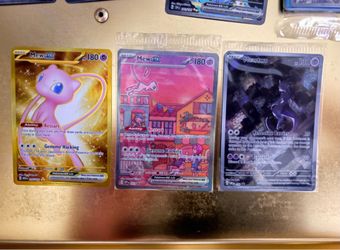 POKEMON TCG LOT Mew Mewtwo 151 Full art