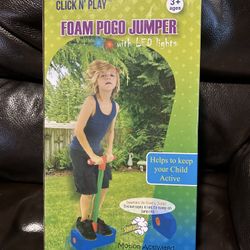 Click N’ Play Foam pogo jumper for kids
