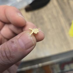 10kt GOLD Ear Rings PLAYBOY