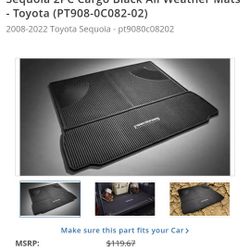  Toyota Sequoia (2008-2022) OEM - Toyota (PT908-0C082-02)