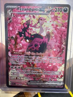 Fezandipiti ex 288/217 SIR — Ascended Heroes NM Pokemon Card for sale