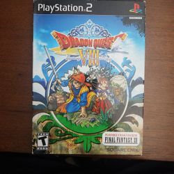 PS2 Dragon Quest VIII