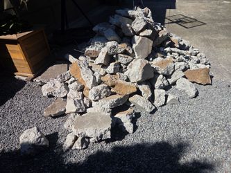 Large Pile of Broken Concrete