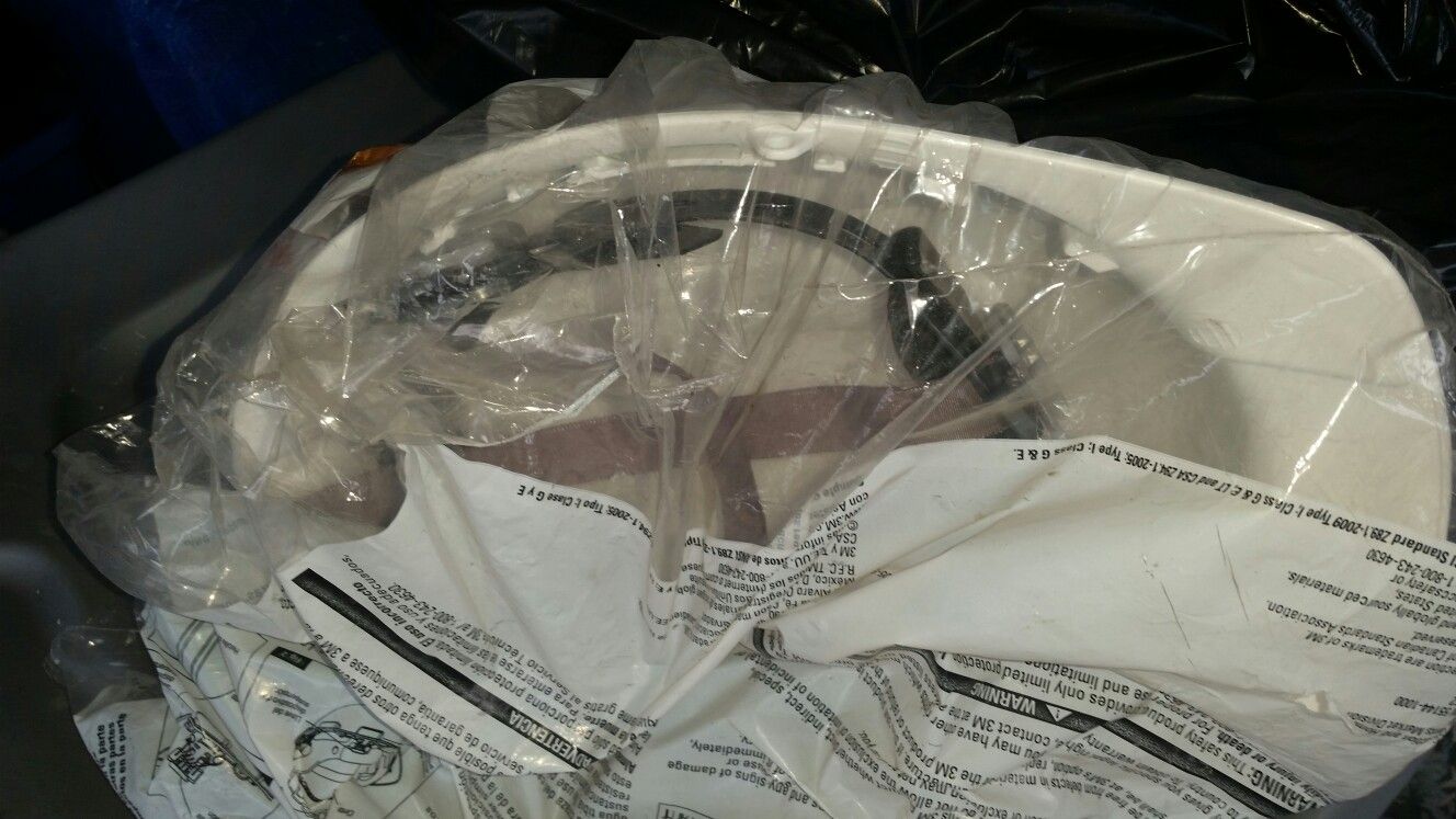 (2) hardhat 3M Casco de seguridad