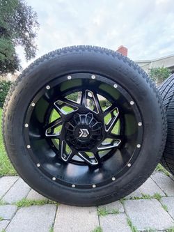 Universal 5 Lug Nut Rims & TIRES/ Rines & LLANTAS Universales De 5 birlos (5x4.5) & (5x5) LIKE NEW