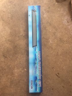 Led aquarium light