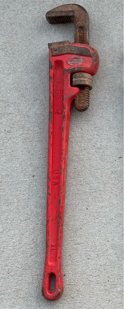 Ridgid 24inch pipe wrench