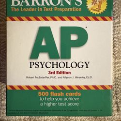 AP Psychology Flash Cards