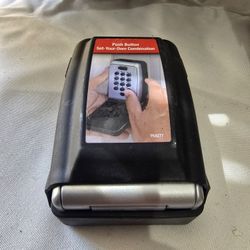 Master lock, lock box.
