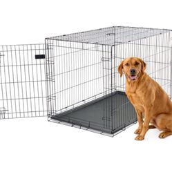 XL Foldable Single Door Dog Crate