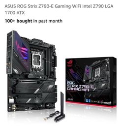 Motherboard: ASUS ROG STRIX Z790-E GAMING WIFI