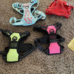 Dog harnesses, small, medium  new