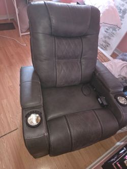 Power Recliner Chair with Cup Holders