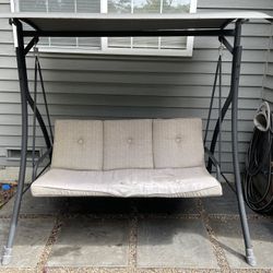 Porch Swing With Canopy